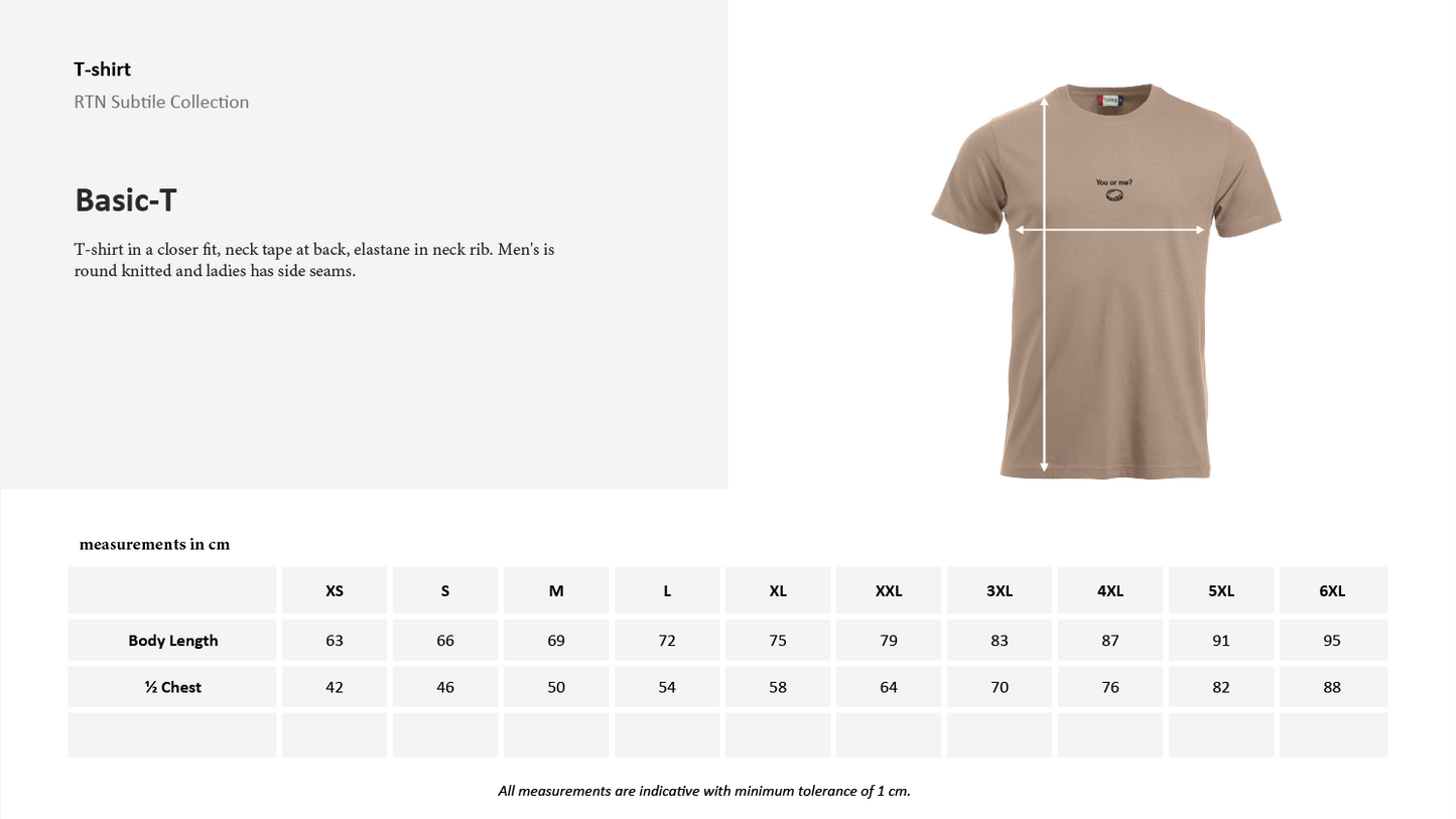 RTN Subtile T-shirt - Adopt Adapt Improve