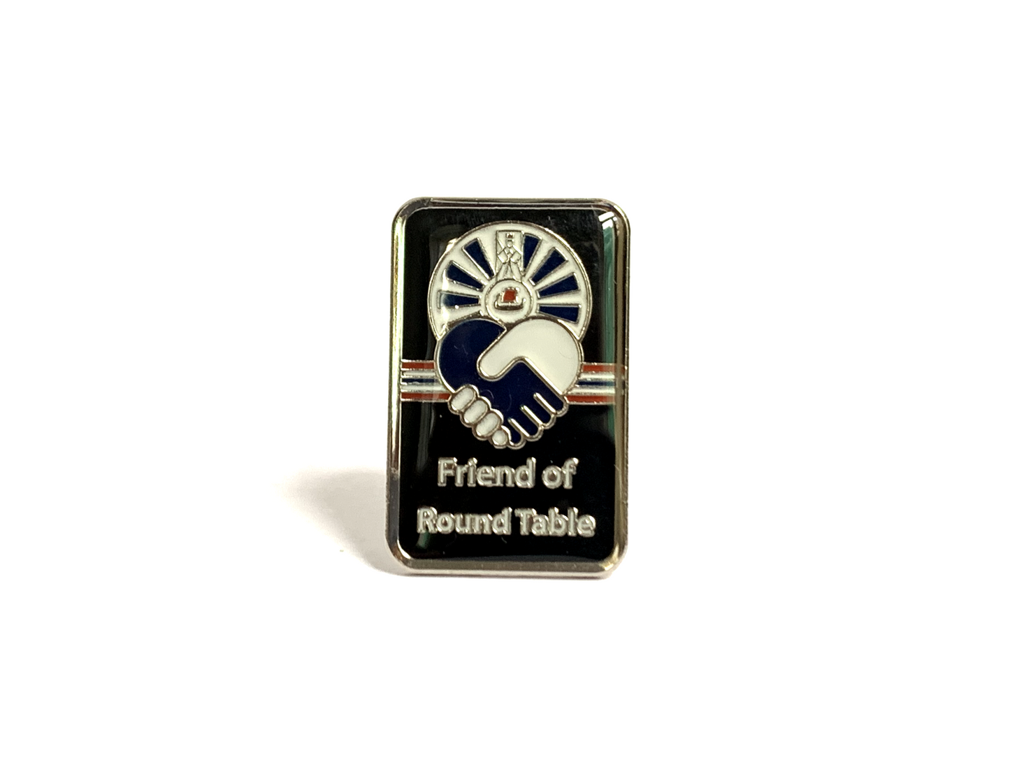 Friend of Round table pin