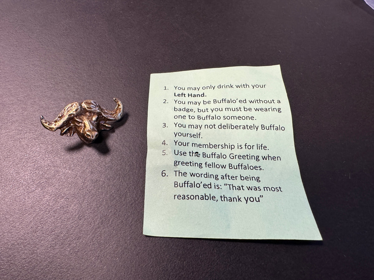 Buffalo Pin
